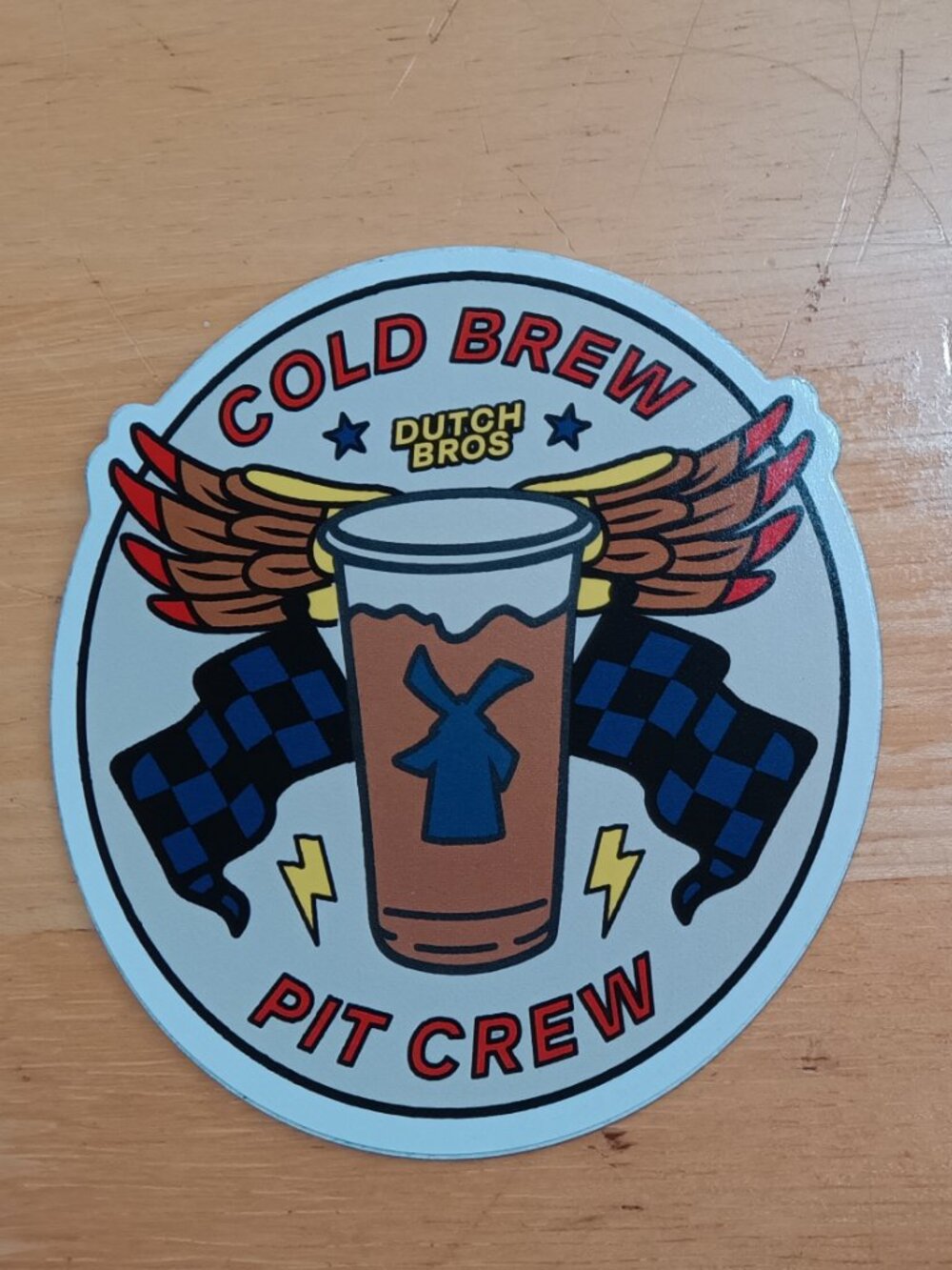 Dutch Bros Cold Brew Sticker - Picture 1 of 2